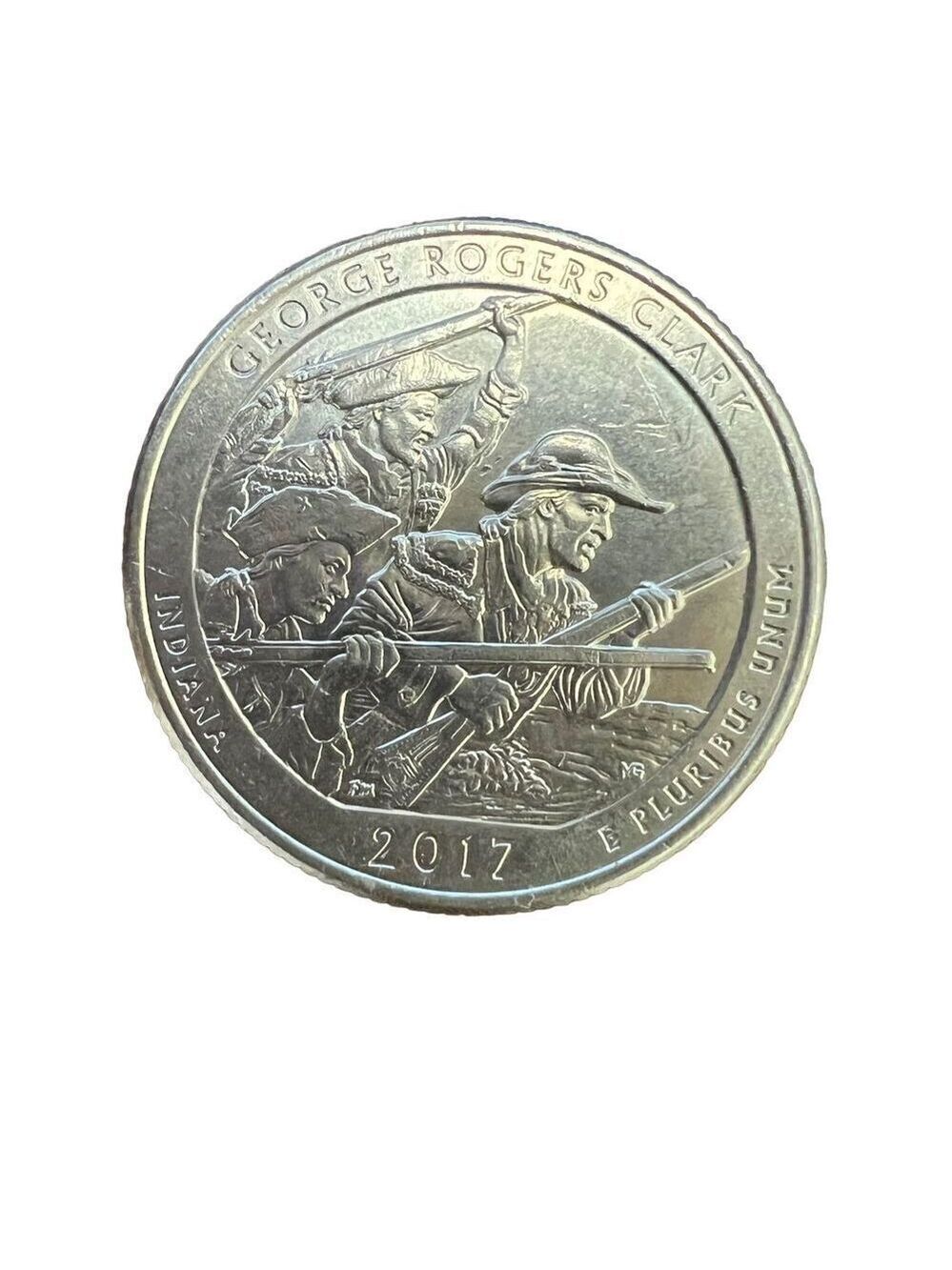 2017-P 25C George Rogers Clark coin